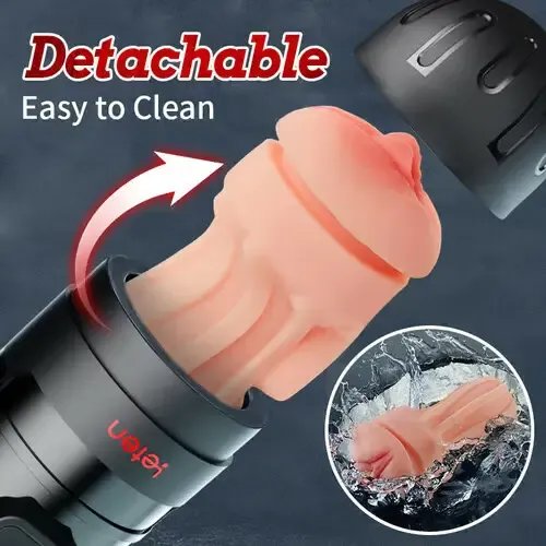 Cốc thủ dâm Leten Thunderstorm Grenade App rung cực mạnh hồng khít