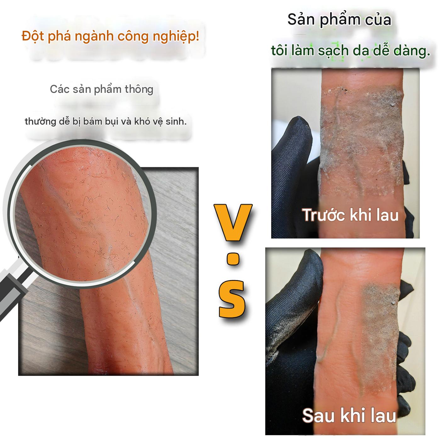 Dương vật giả bắn nước Sameyo Liquid Silicone Body-safe 8 inch