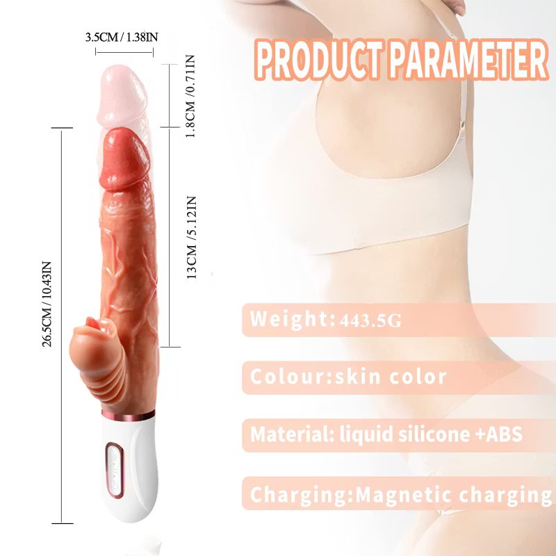 Dương vật giả Wistone Detonate Climax lưỡi liếm rung thụt tỏa nhiệt cao cấp