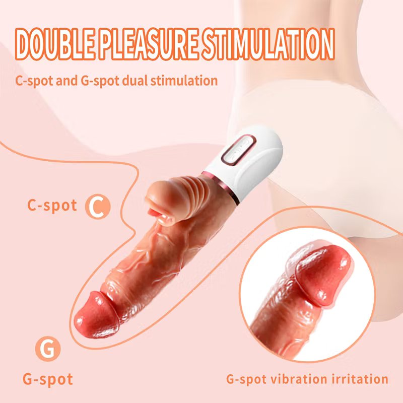Dương vật giả Wistone Detonate Climax lưỡi liếm rung thụt tỏa nhiệt cao cấp