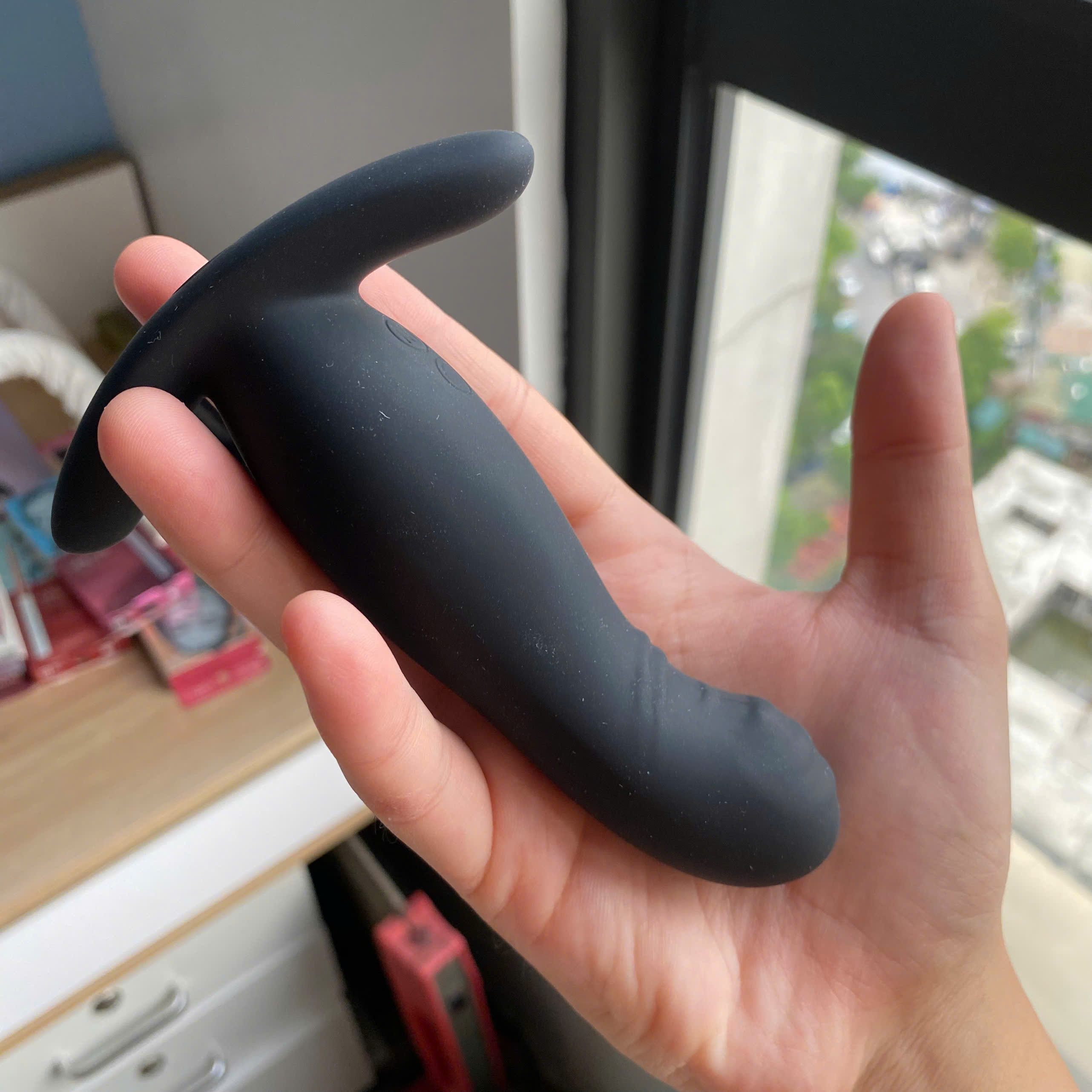 Máy Massage Hậu Môn Mr Play Silicone Rung 7 Chế Độ Sạc USB Chống Nước