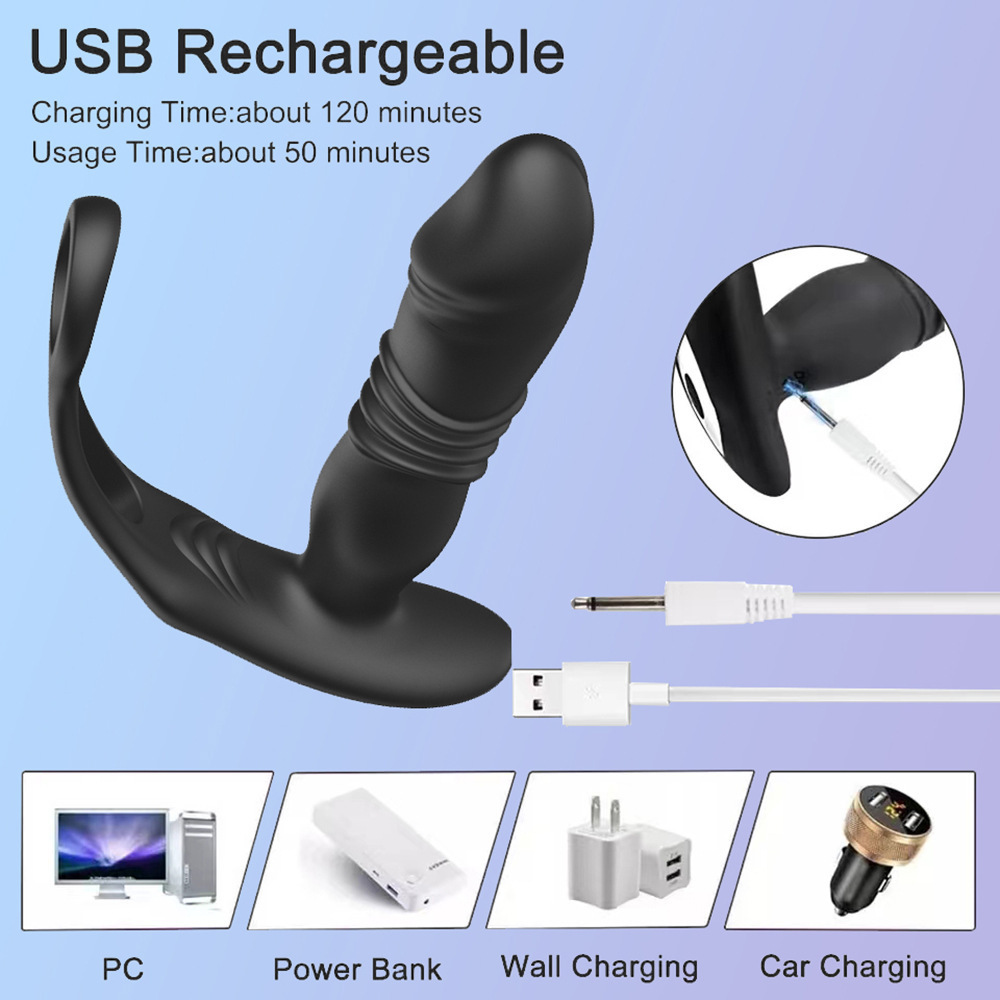 Máy Massage Tuyến Tiền Liệt Điều Khiển Qua App 3-in-1