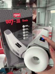 Máy thủ dâm tự động Hgod 007 III rung thụt co bóp sưởi ấm rên rỉ cao cấp