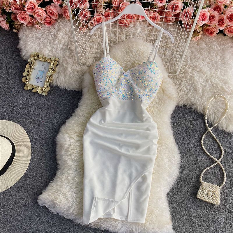 Váy cúp ngực kim sa body