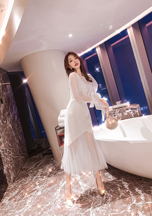 Váy dự tiệc tiểu thư sang trọng