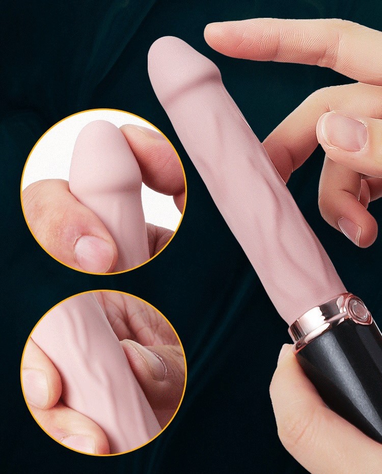 Dương vật giả cầm tay Roselex 12 chế độ rung sạc pin
