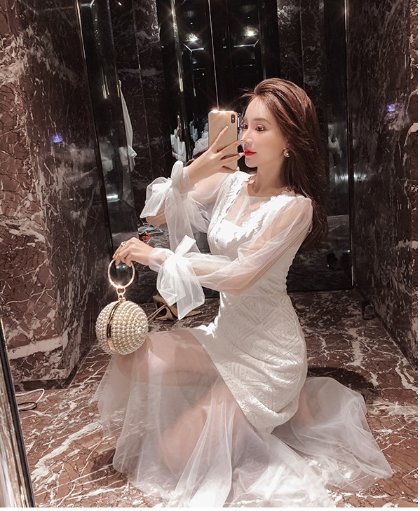 Váy dự tiệc tiểu thư sang trọng