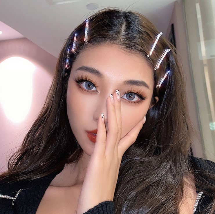 Set 4 cài tóc đính đá sang chảnh Jenny