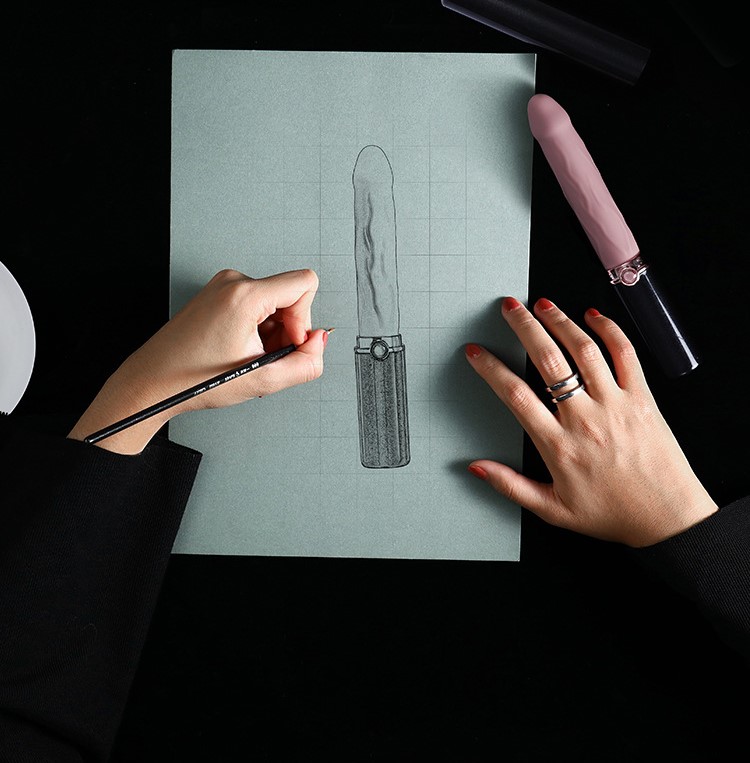 Dương vật giả cầm tay Roselex 12 chế độ rung sạc pin