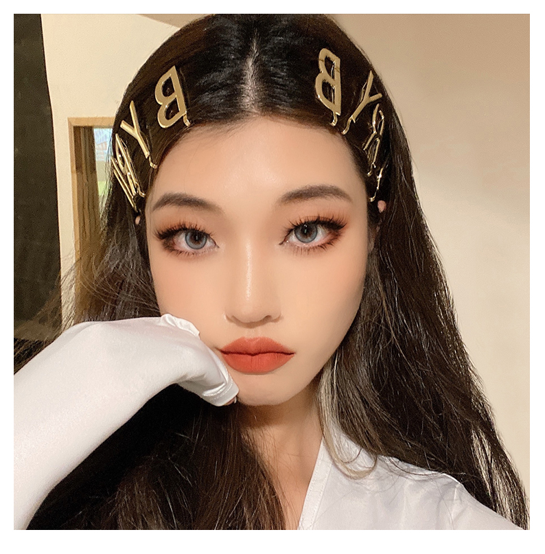 Cài tóc nữ Ruby vàng