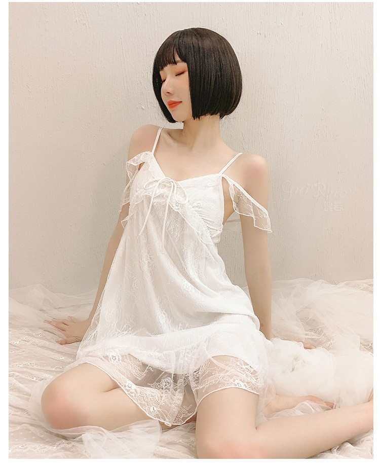 Váy ngủ voan ren 2 dây quyến rũ