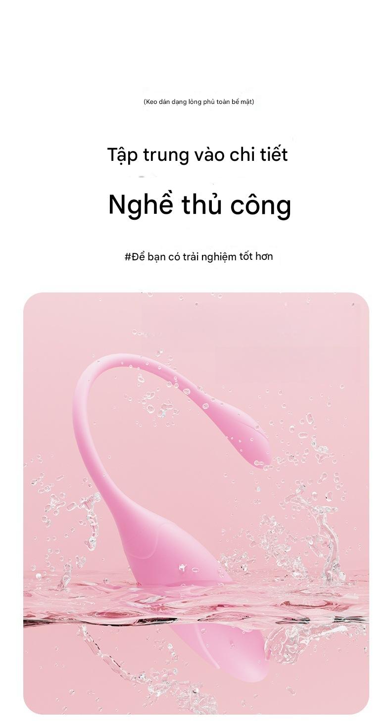 Trứng rung cá heo điều khiển từ xa dùng app Lilo