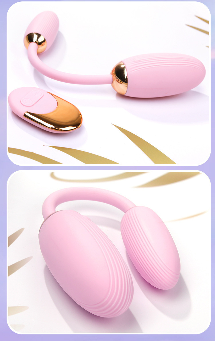 Trứng rung đôi không dây điều khiển từ xa - rung 2 đầu siêu mạnh