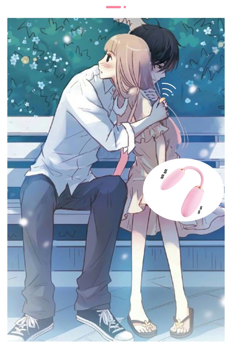 Trứng rung đôi không dây điều khiển từ xa - rung 2 đầu siêu mạnh