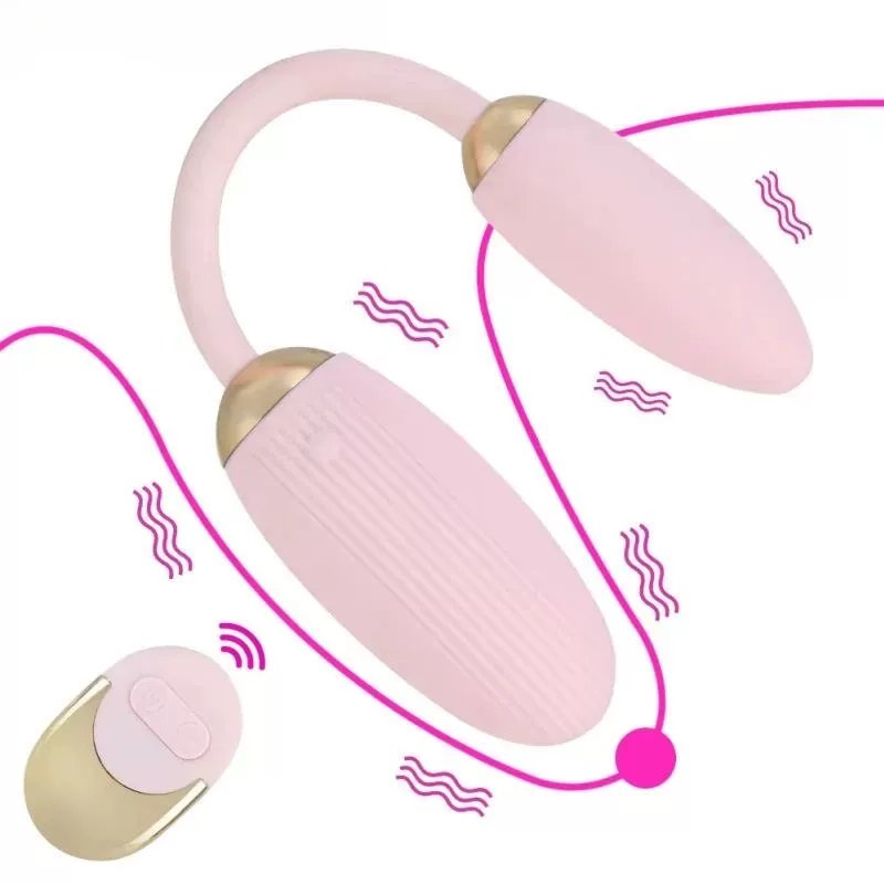 Trứng rung đôi không dây điều khiển từ xa - rung 2 đầu siêu mạnh