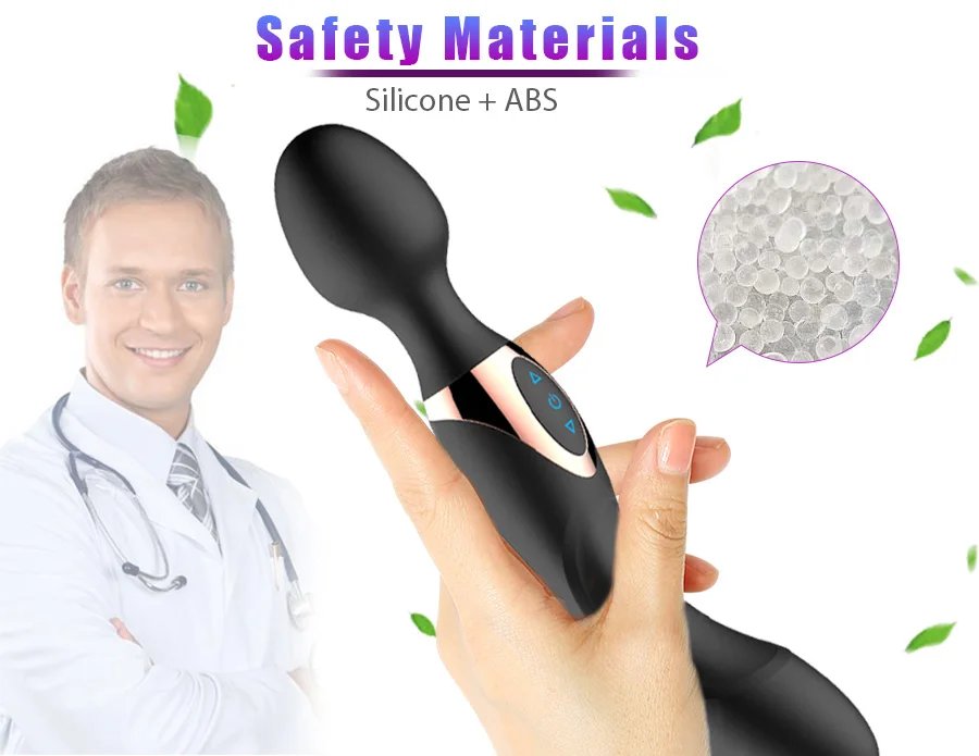 Vibrator 2 Đầu G-Spot & Clitoral Rung Sóng Kép 10 Chế Độ