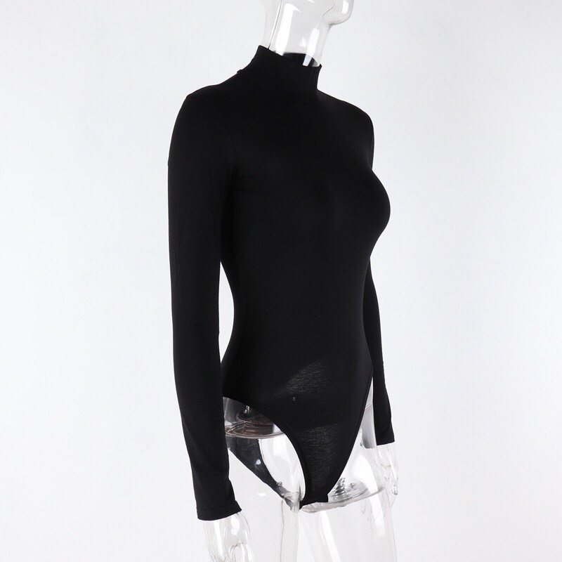 Jumsuit cao cổ dài tay quyến rũ