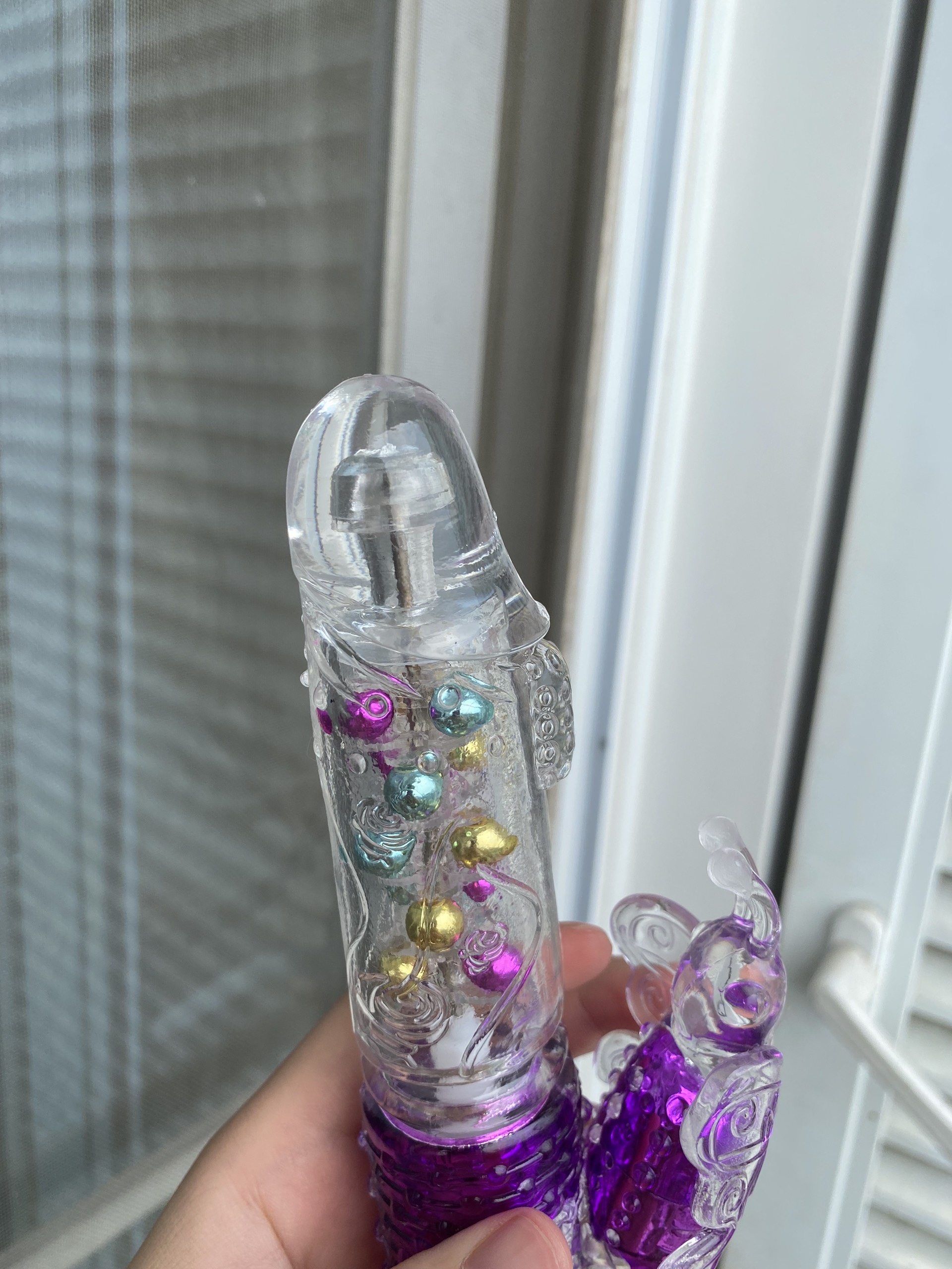 Chày rung dương vật vô cực thò thụt rung lắc có gai