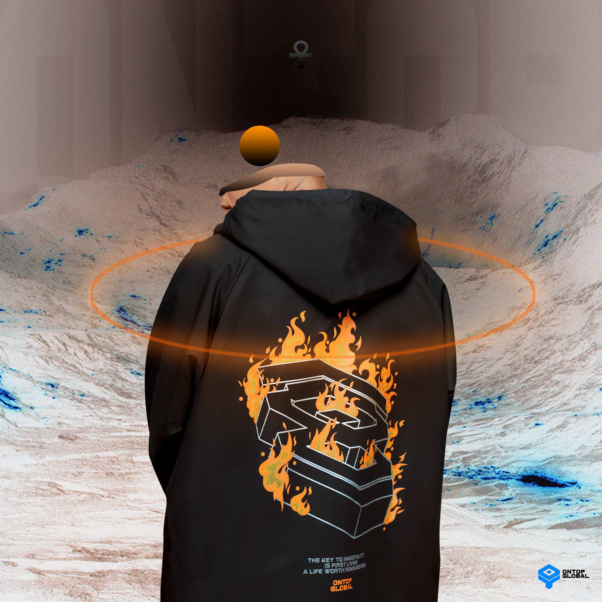 Bắt trend #3Đ Đẹp - Độc - Đỉnh với áo khoác streetwear ONTOP Immortal Flame