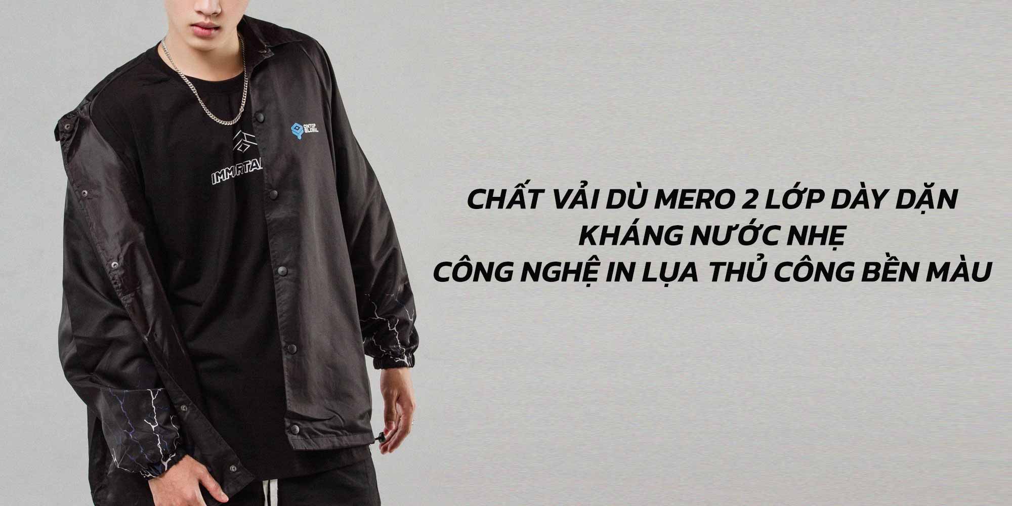 Áo khoác dù nam đẹp Local Brand ONTOP