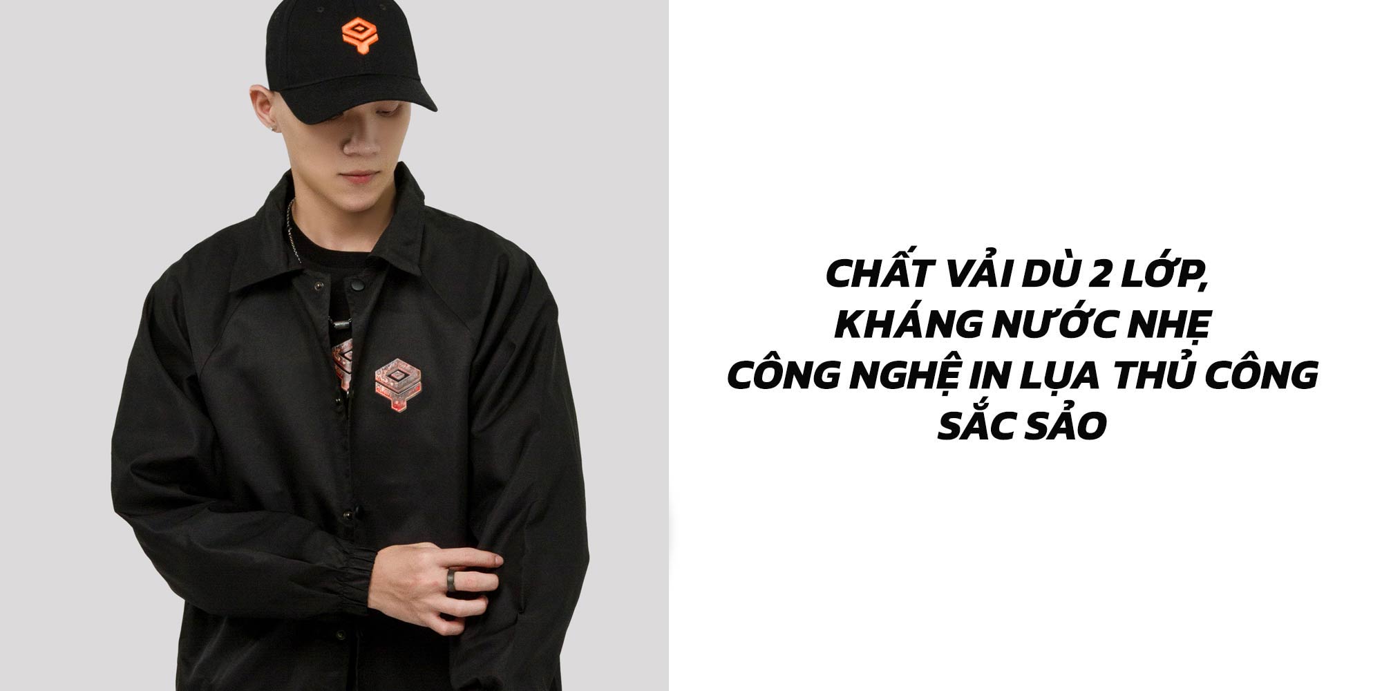 Áo khoác dù nam đẹp Magma Local Brand ONTOP