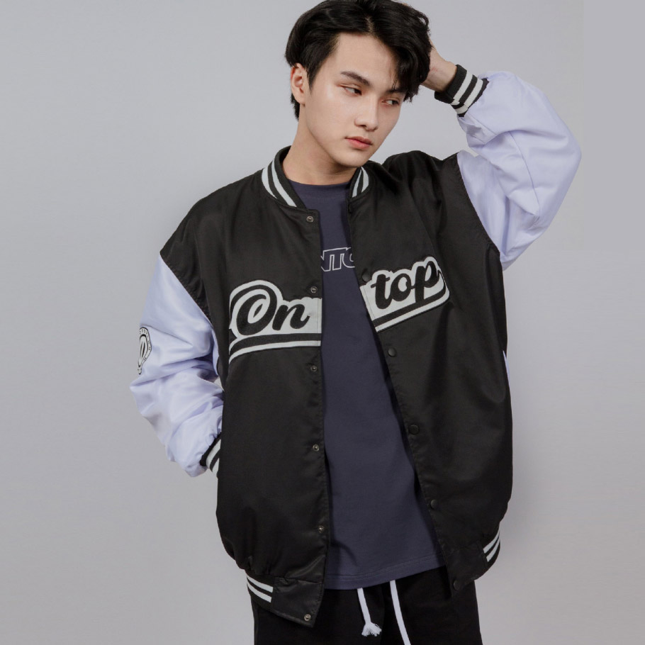 Áo varsity jacket Local brand ONTOP