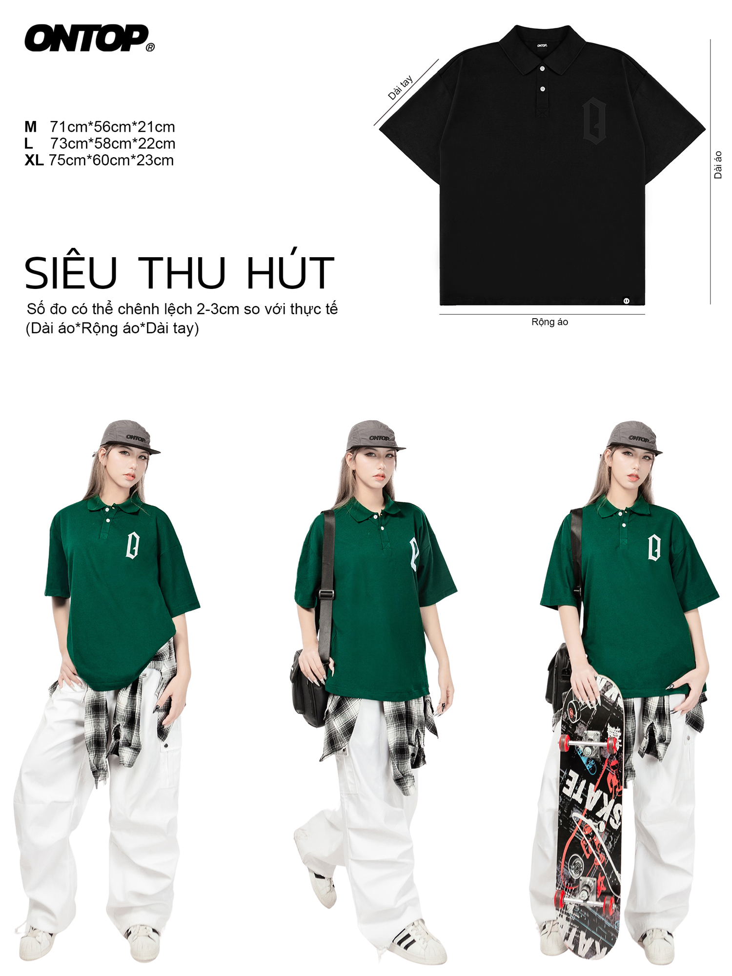 Áo polo basic local brand ONTOP