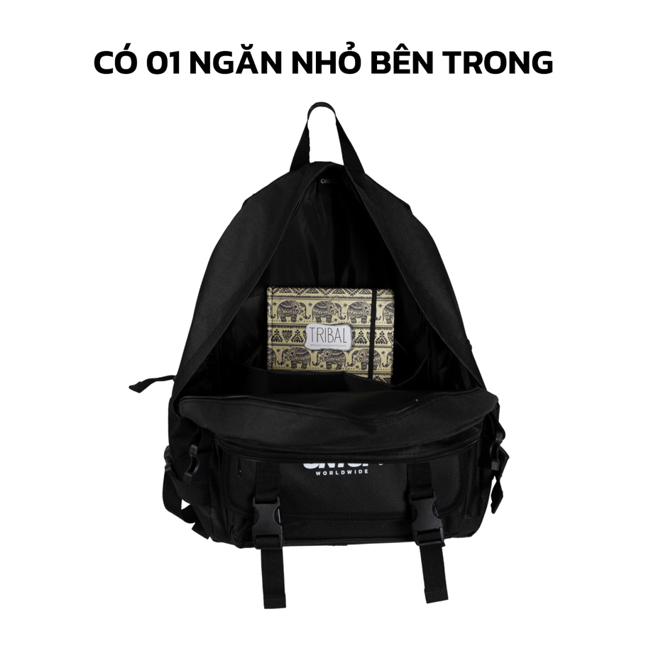 balo đi học local brand ONTOP màu đen