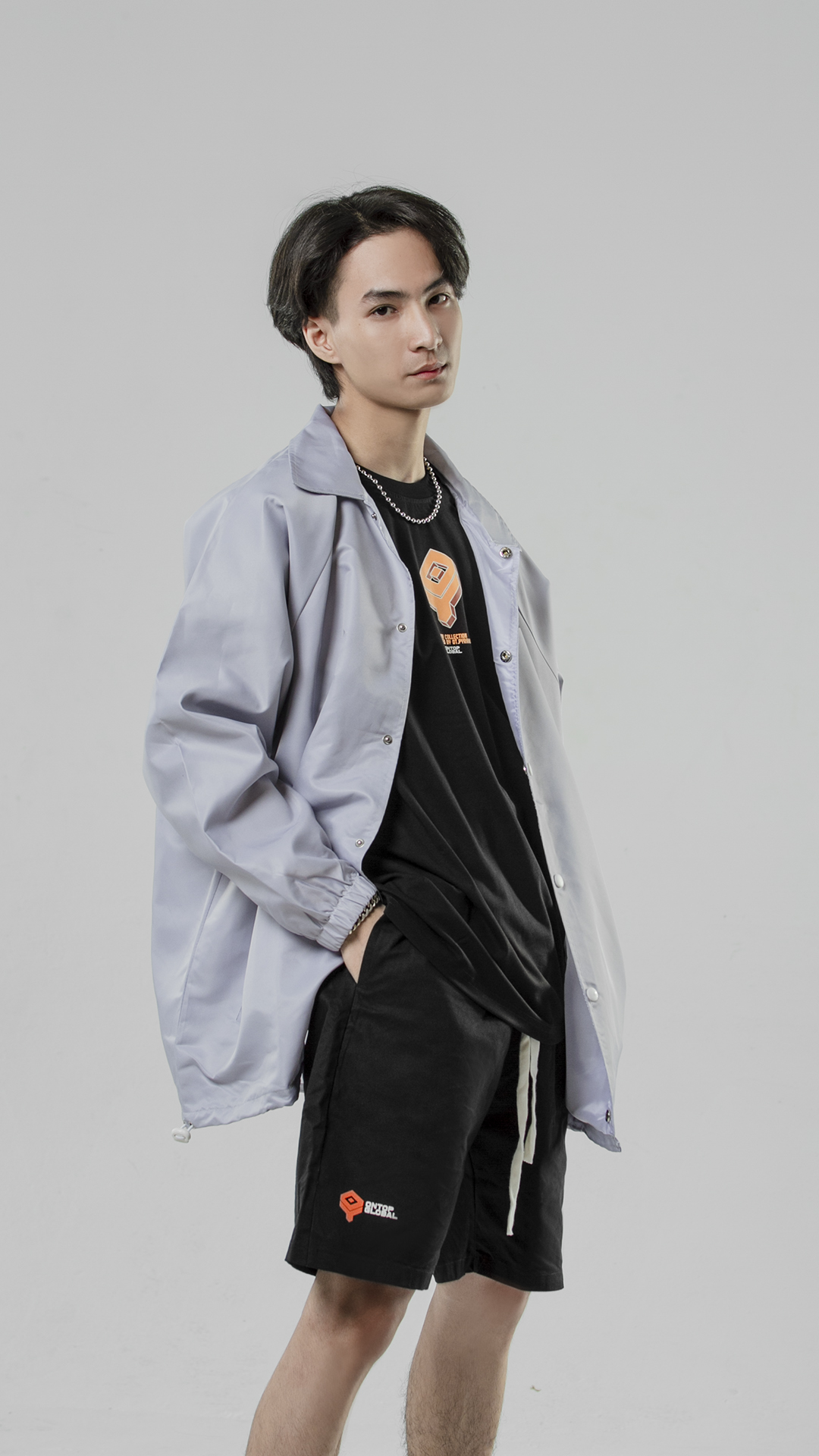 Áo khoác streetwear form rộng 