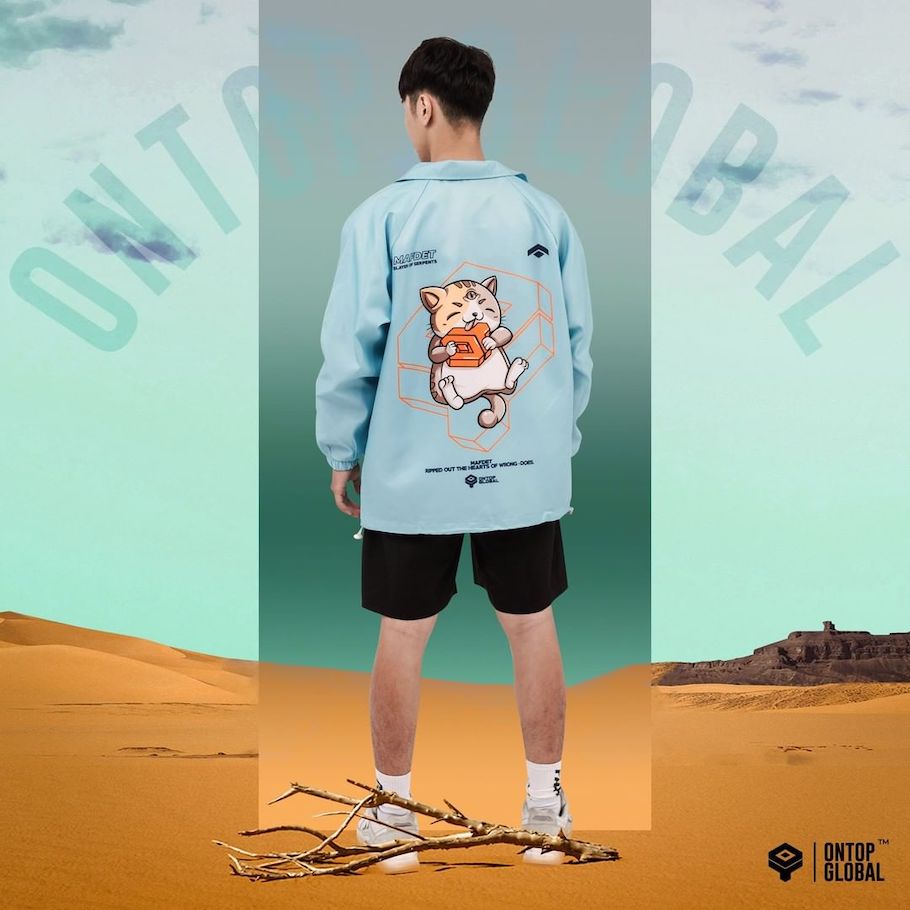 Áo khoác dù nam đẹp local brand ONTOP