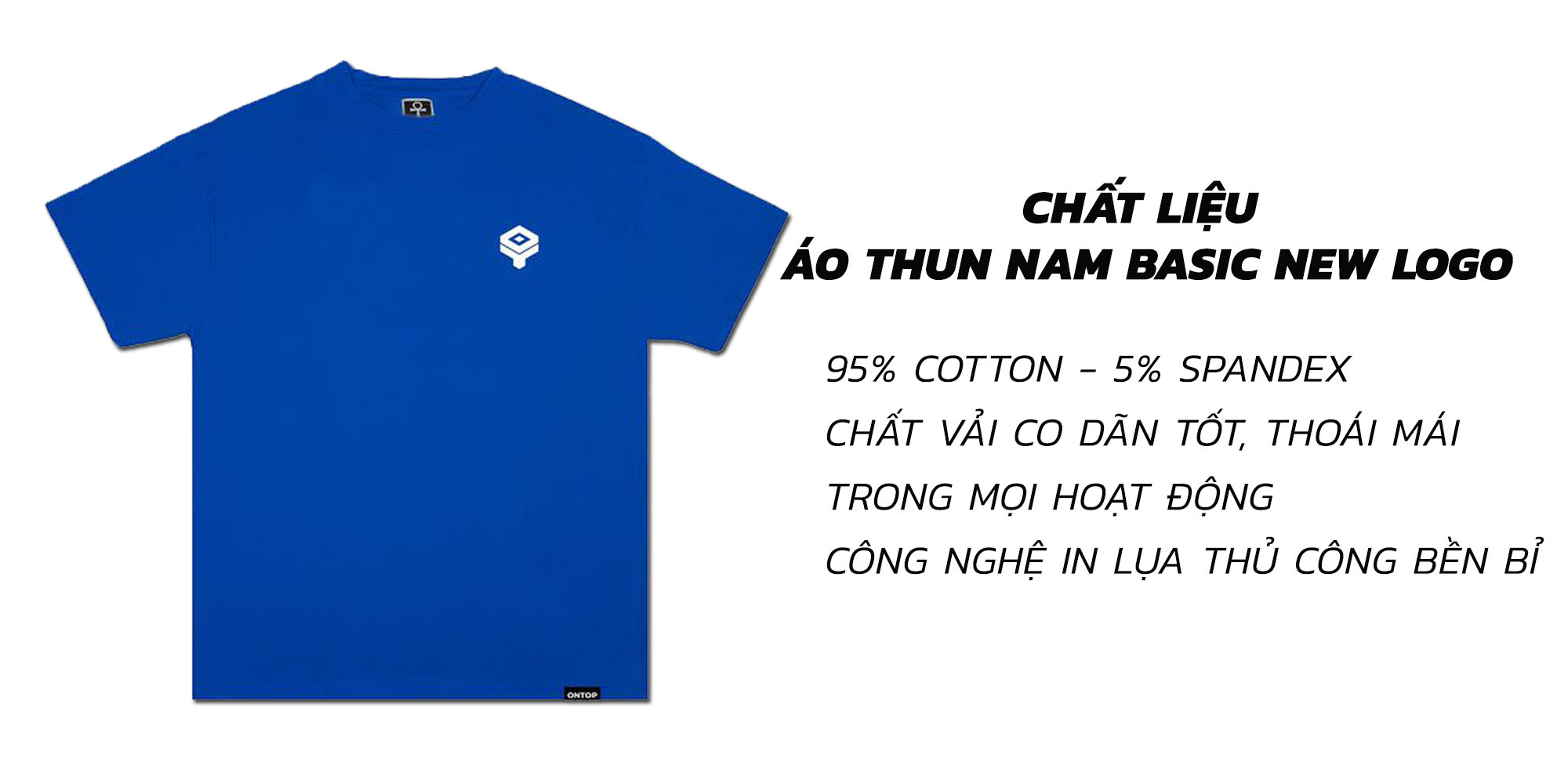 Áo thun nam form rộng tay lỡ local brand ONTOP