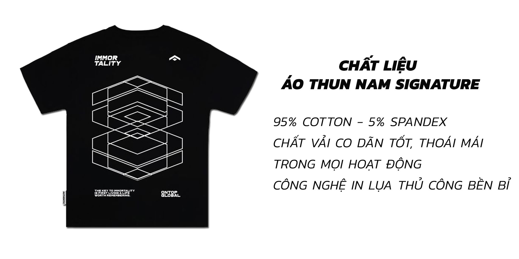 áo thun nam đẹp local brand ONTOP 