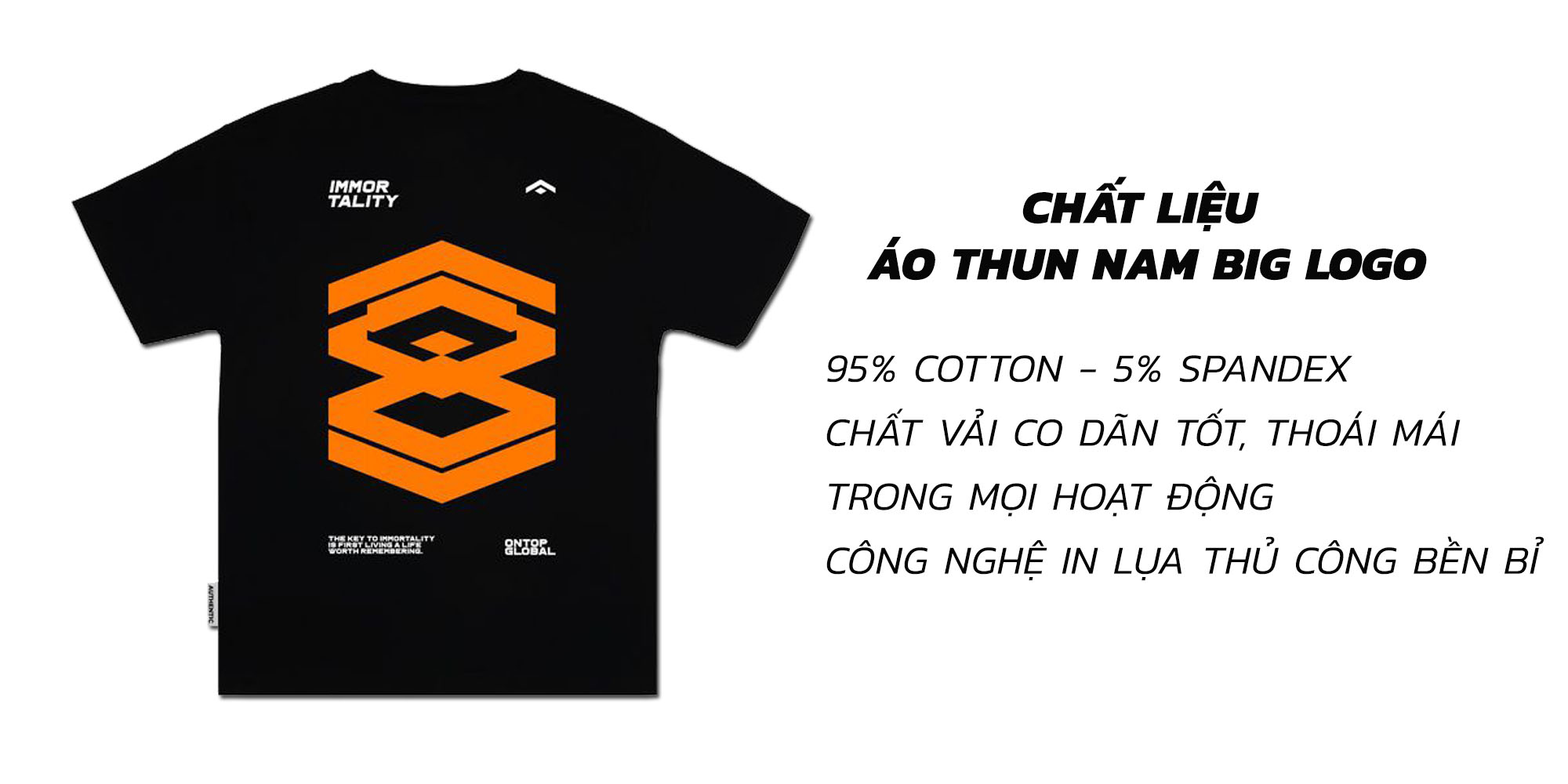 áo thun nam form rộng local brand ONTOP