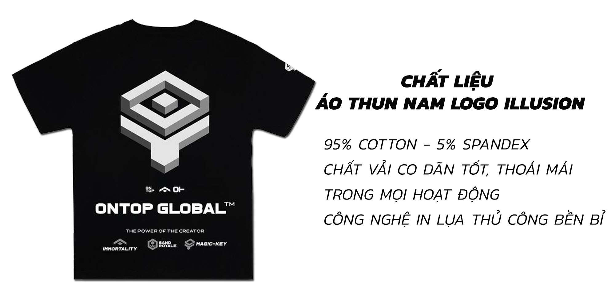 Áo thun nam đẹp giá rẻ local brand ONTOP