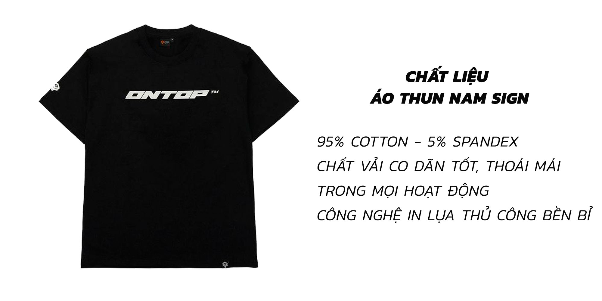 áo thun nam đẹp local brand ONTOP 