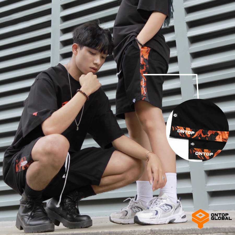 Quần short nam kaki