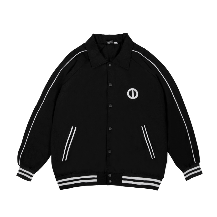 Áo varsity jacket local brand ONTOP vải kaki