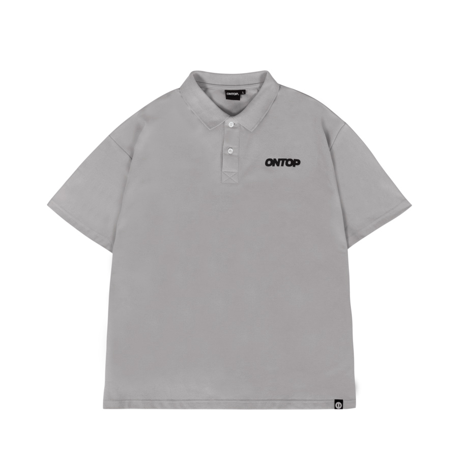 áo polo local brand ONTOP tay lỡ form rộng