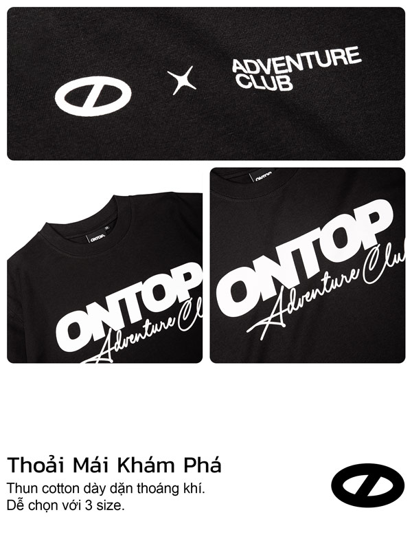 Áo thun in chữ local brand ONTOP