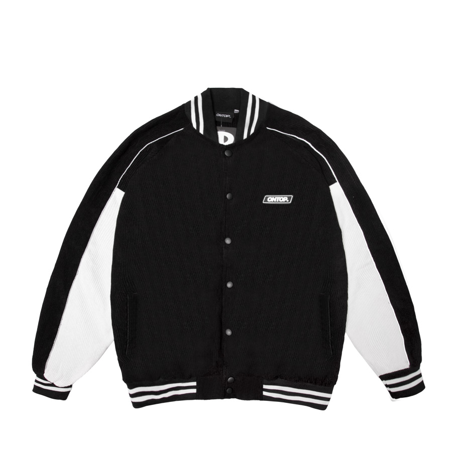 Áo varsity jacket local brand ONTOP Corduroy Baseball