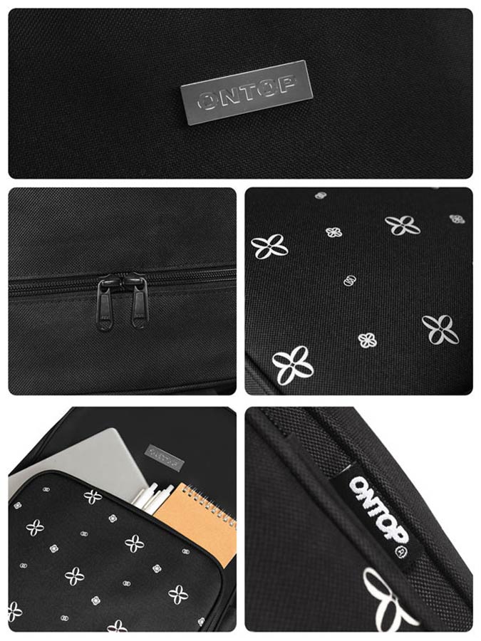 Balo canvas họa tiết ONTOP