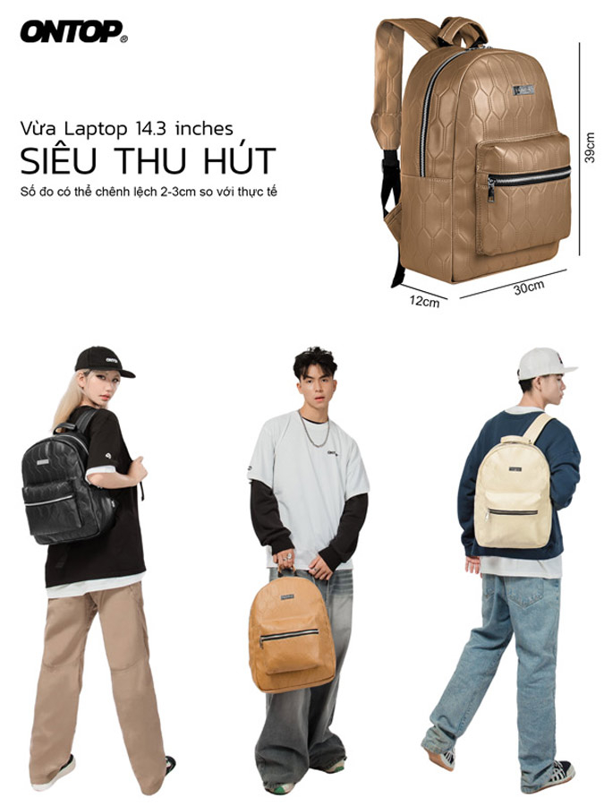 Balo da nữ cao cấp ONTOP