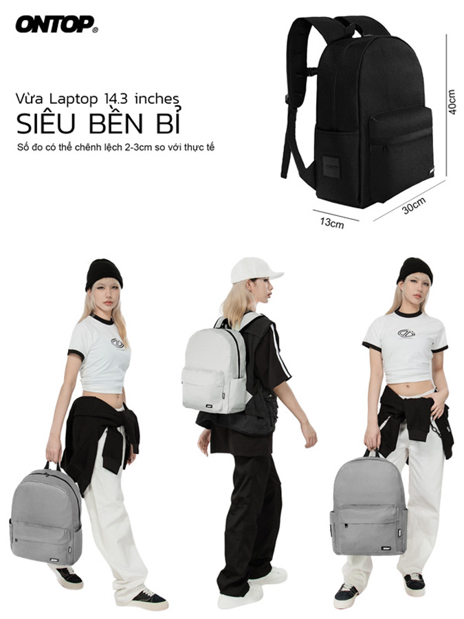 Balo đi học basic ONTOP