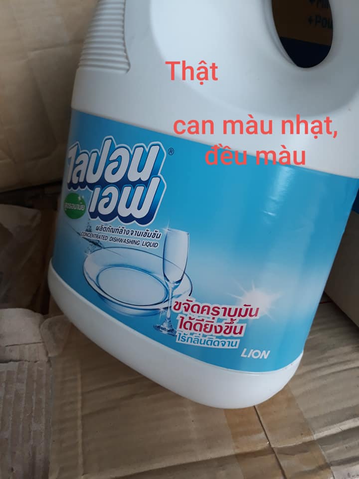 Phân biệt nước rửa bát Thái Lan thật và giả