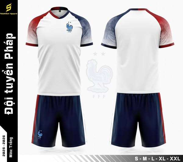 Quần Áo đội tuyển Pháp Euro 2025