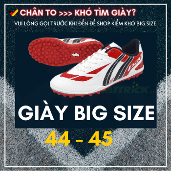 giày đá banh big size 44 45 tphcm