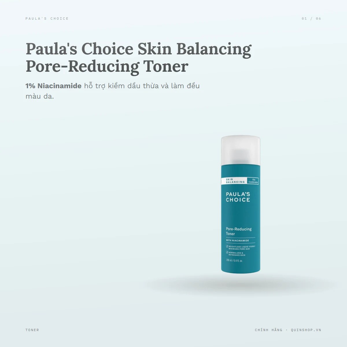 Nước Cân Bằng Paula’s Choice Skin Balancing Pore-Reducing Toner