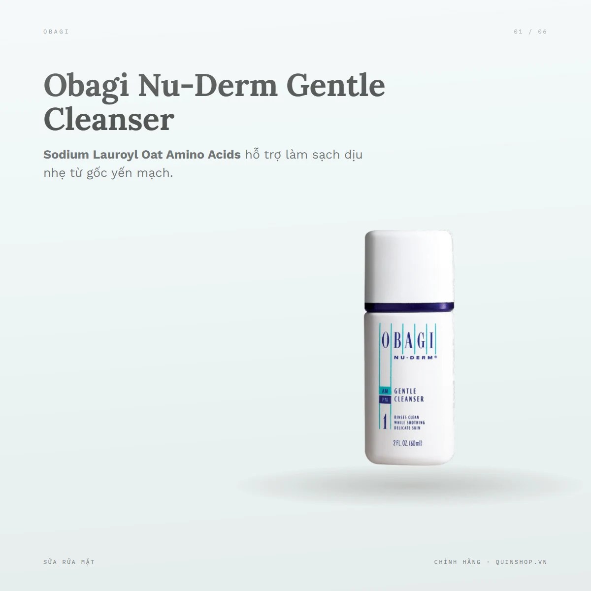 Sữa Rửa Mặt Obagi Medical Gentle Cleanser