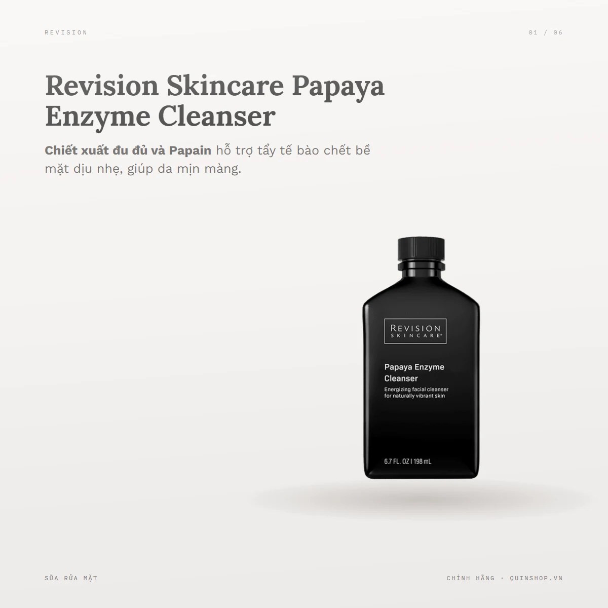 Sữa Rửa Mặt Revision Skincare Papaya Enzyme Cleanser