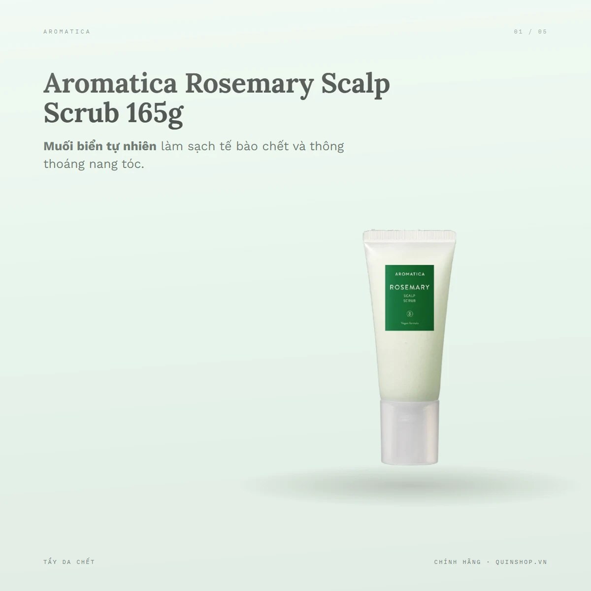 Tẩy Da Chết Da Đầu Aromatica Rosemary Scalp Scrub 2